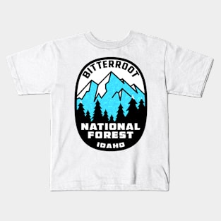 Bitterroot National Forest Idaho Kids T-Shirt